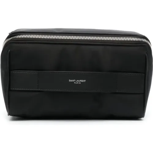 Cube Trousse Clutch Tasche Schwarz - Saint Laurent - Modalova