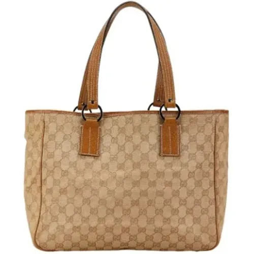 Pre-owned Canvas handbags , female, Sizes: ONE SIZE - Gucci Vintage - Modalova