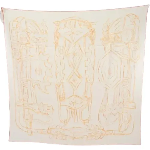 Pre-owned Silk scarves , female, Sizes: ONE SIZE - Hermès Vintage - Modalova