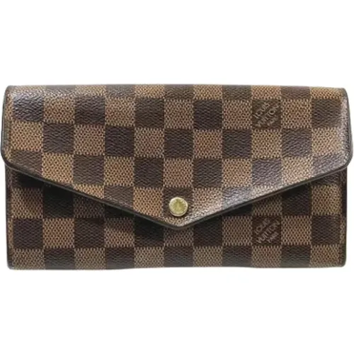 Pre-owned Canvas wallets , female, Sizes: ONE SIZE - Louis Vuitton Vintage - Modalova