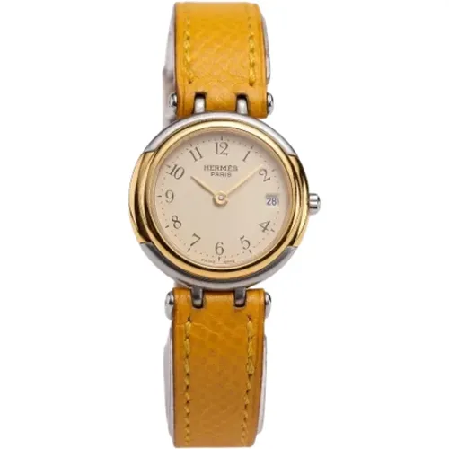 Pre-owned Stainless Steel watches , female, Sizes: ONE SIZE - Hermès Vintage - Modalova