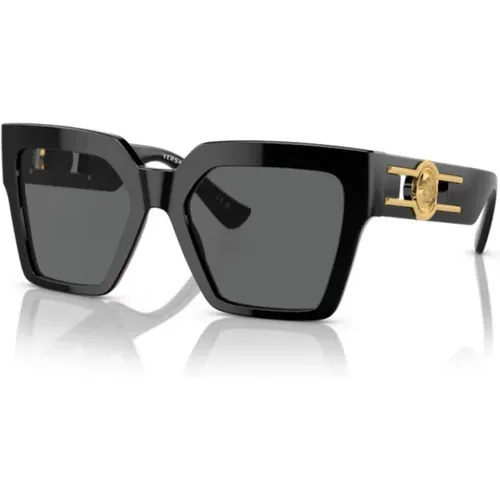Bold Square Sunglasses , female, Sizes: 54 MM - Versace - Modalova