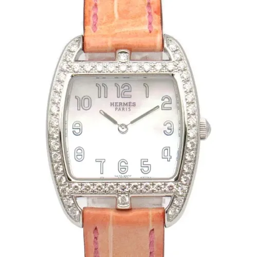 Pre-owned Metal watches , female, Sizes: ONE SIZE - Hermès Vintage - Modalova