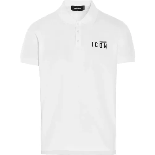 Men`s Polo Shirt - Classic Addition to Your Wardrobe , male, Sizes: XS, M, XL, S - Dsquared2 - Modalova