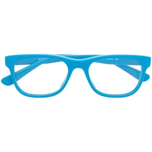 Blaue Optische Brille Stilvoll und vielseitig - Versace - Modalova