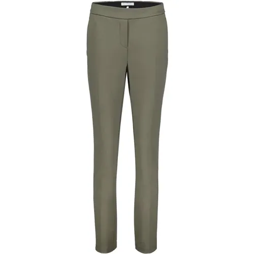 Slim-Fit Punta Hose mit elastischem Bund , Damen, Größe: M - Red Button - Modalova