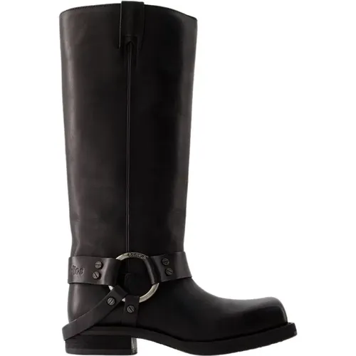 Balius W Boots - Leather - , female, Sizes: 3 UK, 2 UK, 7 UK - Acne Studios - Modalova