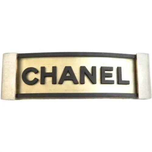 Pre-owned Metal hair-accessories , female, Sizes: ONE SIZE - Chanel Vintage - Modalova