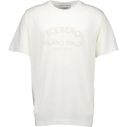 T-Shirts , Herren, Größe: M - Iceberg - Modalova