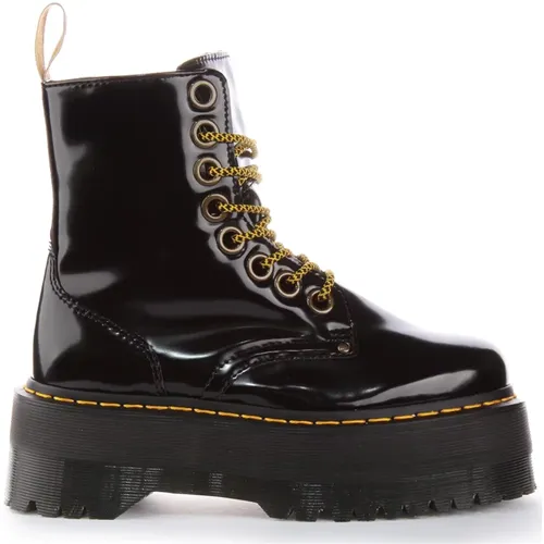 Vegan Platform Ankle Boots , female, Sizes: 7 UK, 4 UK, 6 UK, 5 UK, 8 UK - Dr. Martens - Modalova