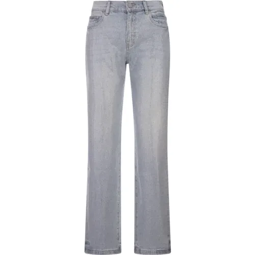 Kristallapplikation Slim Straight Jeans - Purple Brand - Modalova