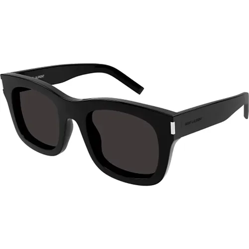 Schicke Leder Umhängetasche , unisex, Größe: 55 MM - Saint Laurent - Modalova