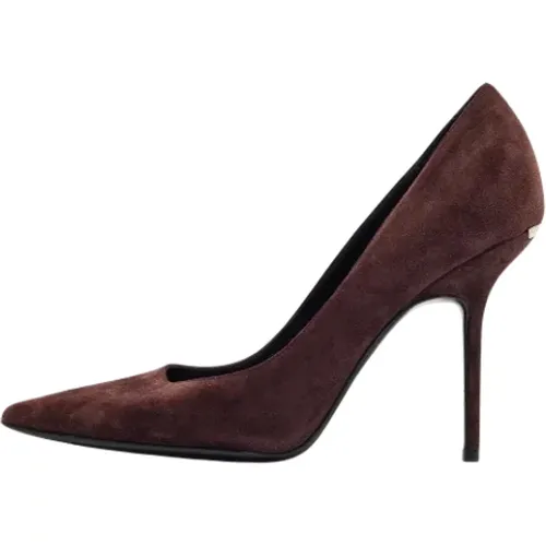 Pre-owned Suede heels , female, Sizes: 6 UK - Burberry Vintage - Modalova