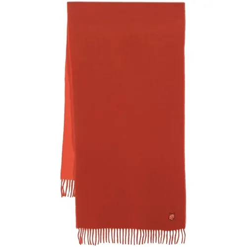 Winter Scarves , male, Sizes: ONE SIZE - Maison Kitsuné - Modalova