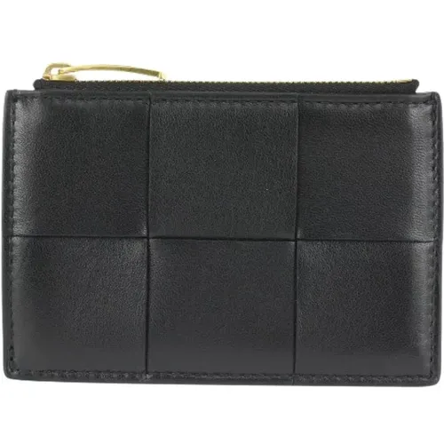 Vintage Leather Wallet - High Quality, Made in Italy , female, Sizes: ONE SIZE - Bottega Veneta Vintage - Modalova