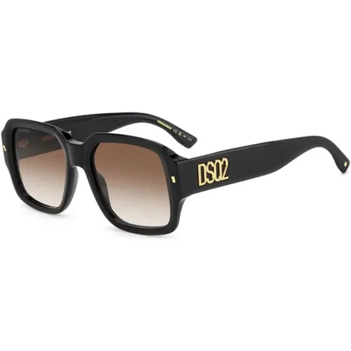 Brown Shaded Sunglasses , female, Sizes: 54 MM - Dsquared2 - Modalova