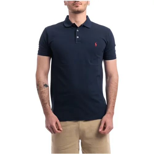 Slim Cotton Stretch Polo Shirt , male, Sizes: S, 2XL, L, XL, M - Polo Ralph Lauren - Modalova