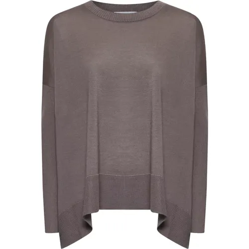 Taubengraue Pullover Kollektion - KAOS - Modalova