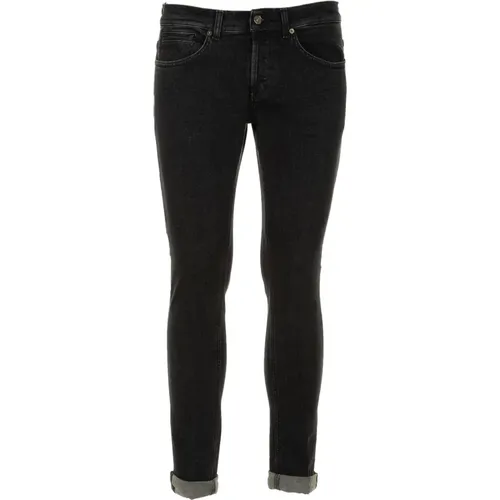 Schwarze George Jeans Dondup - Dondup - Modalova