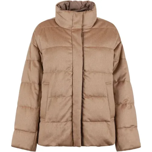 Camel Jackets The Cube Donatello , female, Sizes: XS, 2XS, S, 3XS - Max Mara - Modalova