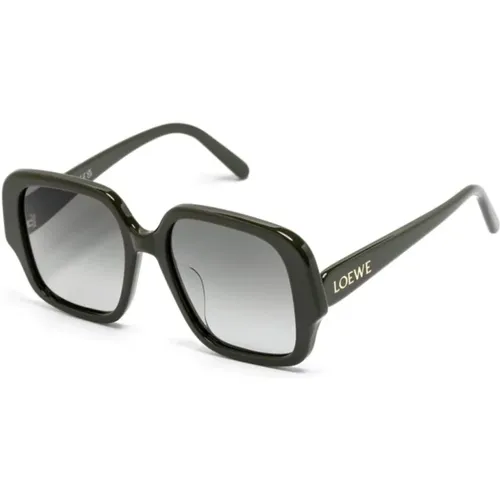 Lw40134U 96B Sunglasses , female, Sizes: 54 MM - Loewe - Modalova