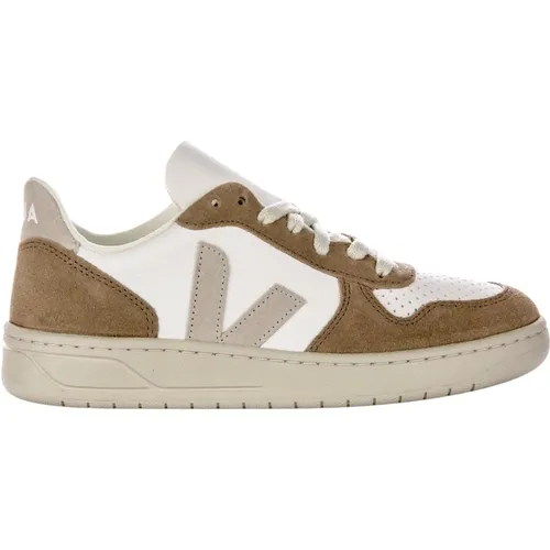 White Leather Trainers for Women , female, Sizes: 4 UK, 6 UK, 5 UK, 7 UK, 9 UK - Veja - Modalova