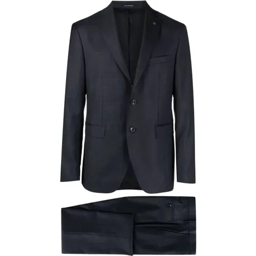 Midnight Wool Suit , male, Sizes: 2XL - Tagliatore - Modalova