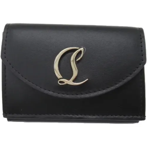 Pre-owned Leather wallets , female, Sizes: ONE SIZE - Christian Louboutin Pre-owned - Modalova