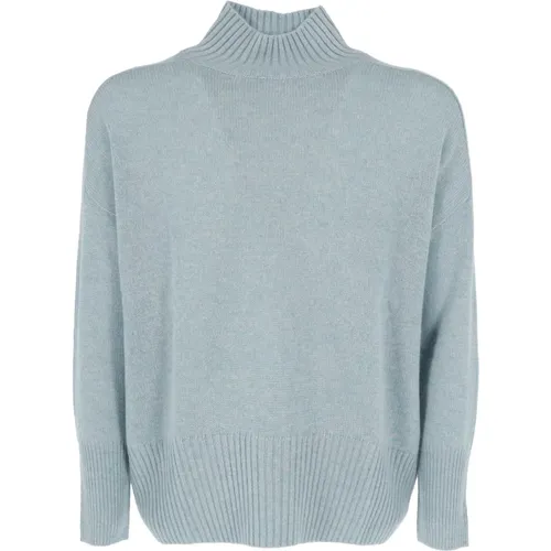 Gemütlicher Strickpullover , Damen, Größe: L - allude - Modalova