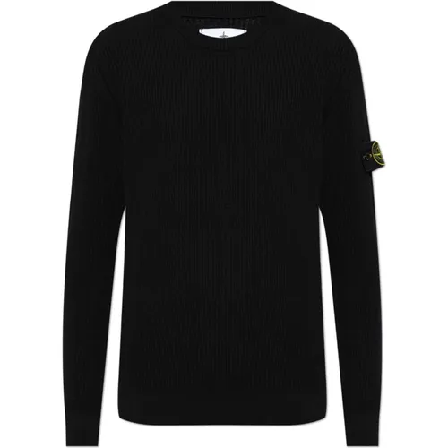 Wollpullover , Herren, Größe: S - Stone Island - Modalova