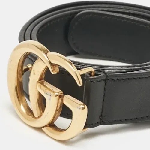 Pre-owned Leather belts , male, Sizes: ONE SIZE - Gucci Vintage - Modalova