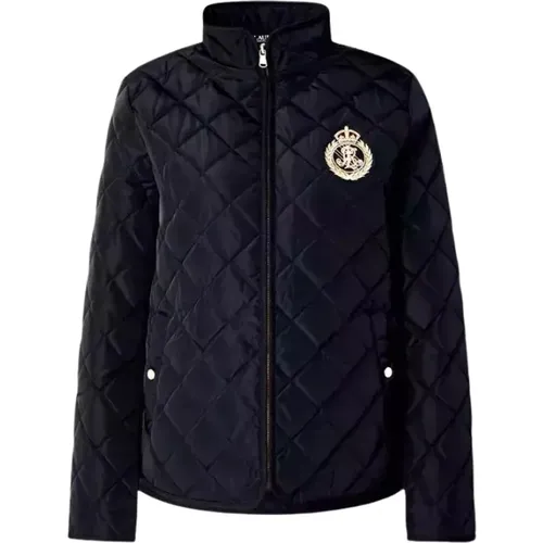 Dunkelblaue Steppjacke Ralph Lauren - Ralph Lauren - Modalova