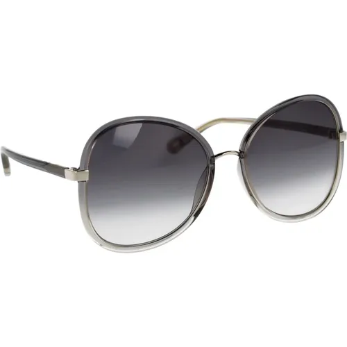 Gradient Lens Sunglasses , female, Sizes: 57 MM - Chloé - Modalova