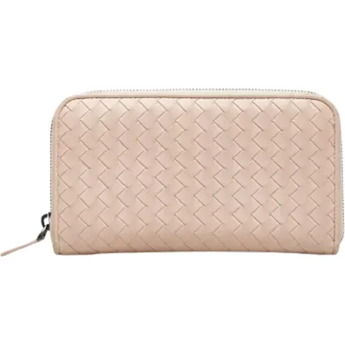 Pre-owned Leather wallets , female, Sizes: ONE SIZE - Bottega Veneta Vintage - Modalova