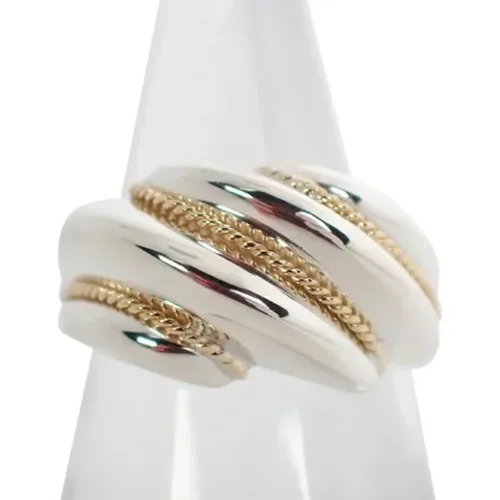 Pre-owned Gold rings , female, Sizes: ONE SIZE - Tiffany & Co. Pre-owned - Modalova