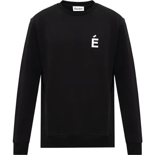 Sweatshirt mit Logo , Herren, Größe: XL - Études - Modalova