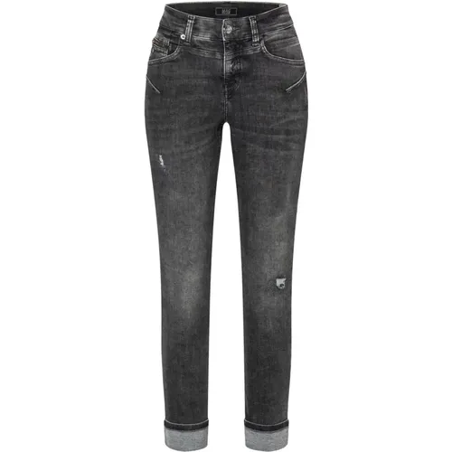 Authentische Stretch-Denim Slim-Fit Jeans , Damen, Größe: S L32 - MAC - Modalova