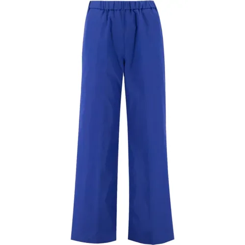 Cotton Straight Leg Trousers , female, Sizes: XS - Aspesi - Modalova