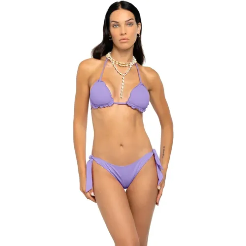 Triangle Bikini Set Austauschfarbe , Damen, Größe: L - 4Giveness - Modalova