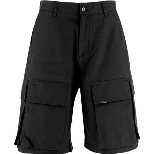 Baumwoll Bermuda Shorts , Herren, Größe: XL - Represent - Modalova