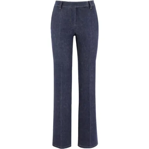 Women's Clothing Trousers Blu Ss24 , female, Sizes: S, 2XS - BRUNELLO CUCINELLI - Modalova