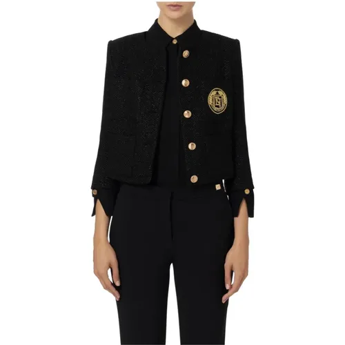 Wollmischung Jacke - Elisabetta Franchi - Modalova