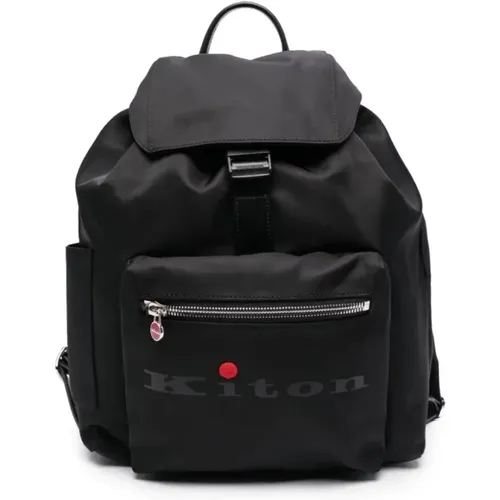 Backpack - Stylish and Practical , male, Sizes: ONE SIZE - Kiton - Modalova