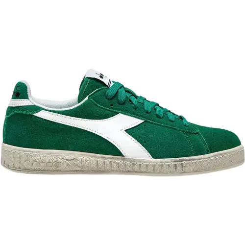 Unisex Low-Top Sneakers in Synthetic Leather , male, Sizes: 7 UK, 3 UK, 5 UK, 4 UK - Diadora - Modalova