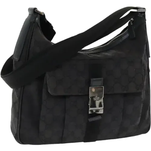 Pre-owned Canvas gucci-bags , female, Sizes: ONE SIZE - Gucci Vintage - Modalova