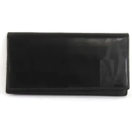 Pre-owned Leather wallets , female, Sizes: ONE SIZE - Cartier Vintage - Modalova