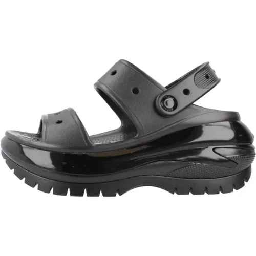 Klassische Mega Crush Flache Sandalen , Damen, Größe: 37 EU - Crocs - Modalova