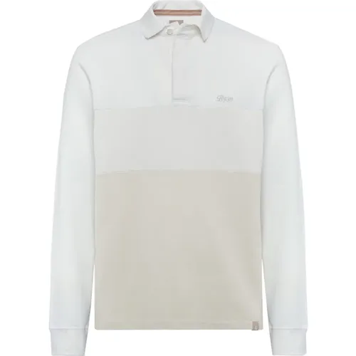 Baumwoll-Poloshirt von Milano , Herren, Größe: M - Boggi Milano - Modalova