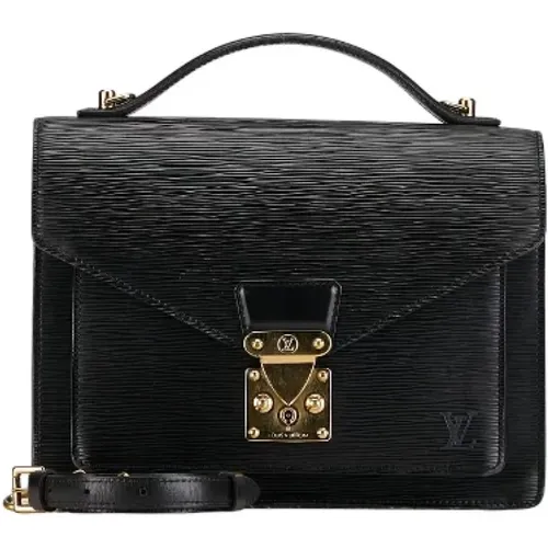 Pre-owned Leather louis-vuitton-bags , female, Sizes: ONE SIZE - Louis Vuitton Vintage - Modalova