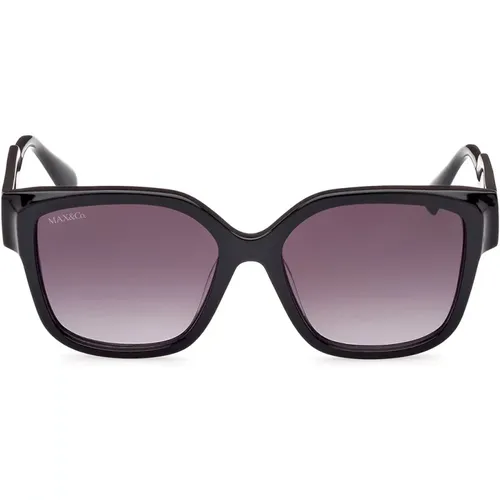 MaxCo Oversized Square Sunglasses , female, Sizes: 53 MM - Max & Co - Modalova